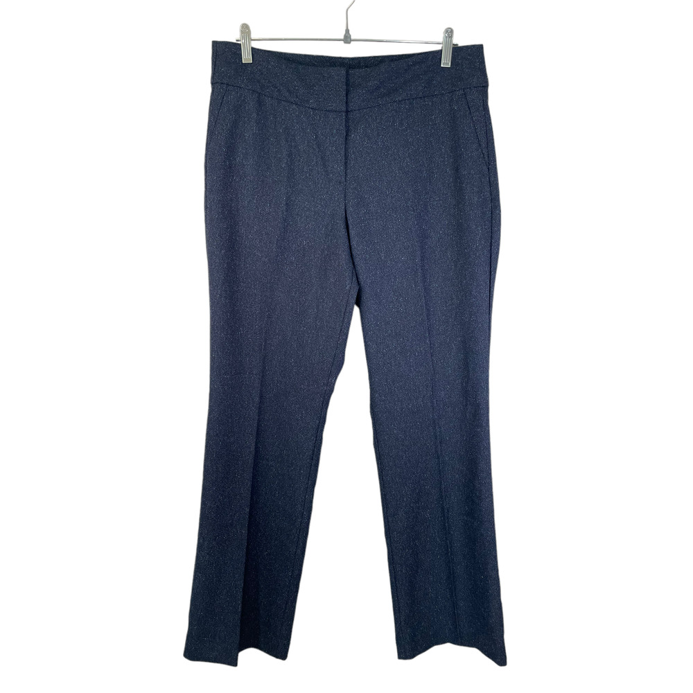 Ann Taylor Womens Trouser Pant Blue Size 10 Business Career Office